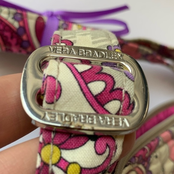 VERA BRADLEY CROSSBODY MINI CREAM/ MULTICOLOR HANDBAG 😍 - Picture 10 of 10